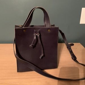 Navy Madewell Handbag Lightly Used